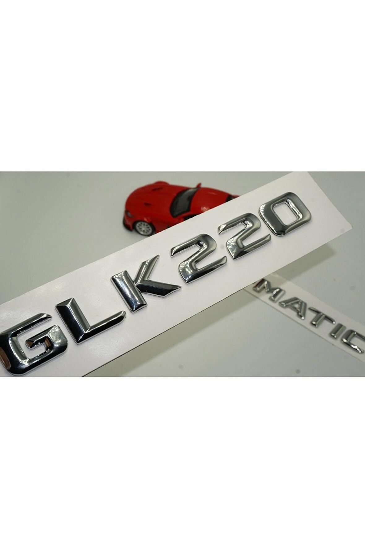 Benz Glk 220 4matic Bagaj Krom Metal 3m 3d Yazı Logo