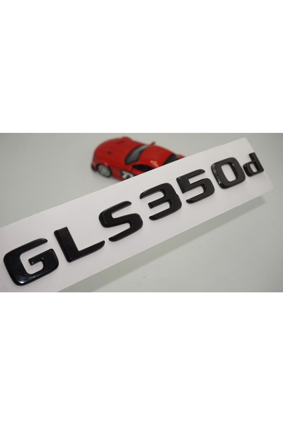 Gls 350d Uyumlu Bagaj Parlak Siyah Abs 3m 3d Yazı Logo