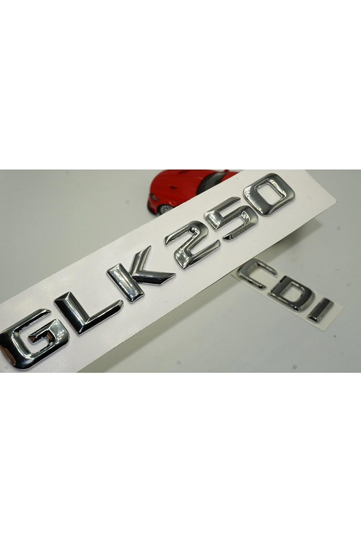 Benz Glk 250 Cdı Bagaj Krom Metal 3m 3d Yazı Logo