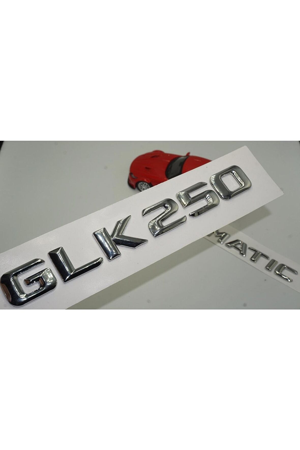 Benz Glk 250 4matic Bagaj Krom Metal 3m 3d Yazı Logo