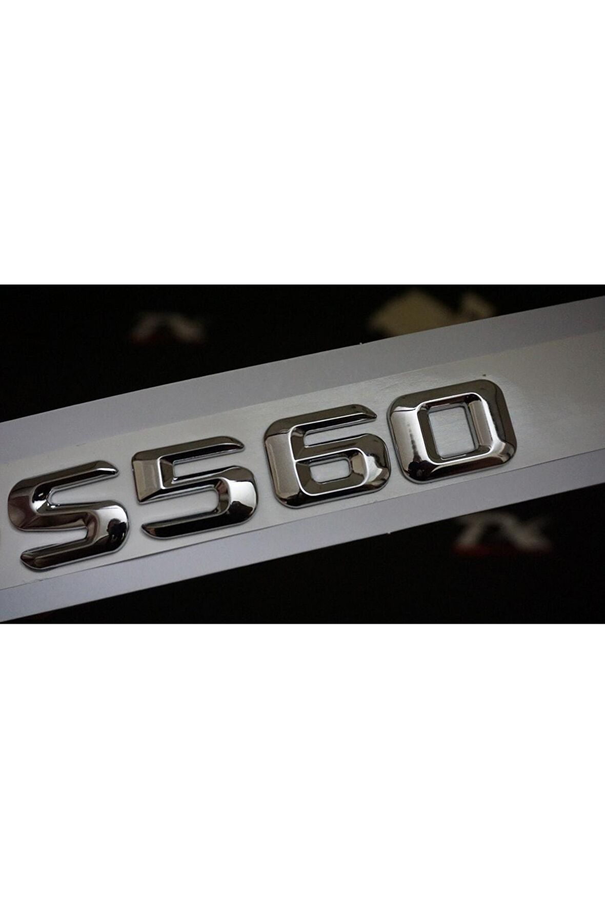 Maybach S560 Bagaj Krom Metal 3m 3d Yazı Logo