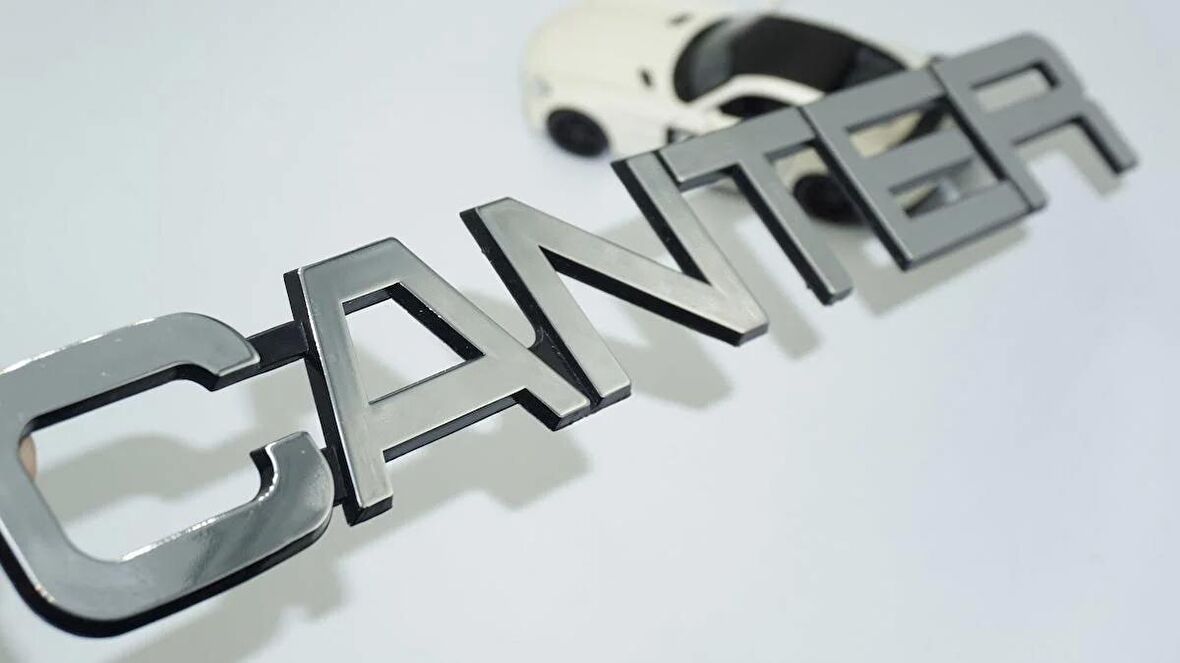 DK Tuning Canter 859 Ön Kaput Logo Arma Mitsubishi İle Uyumlu