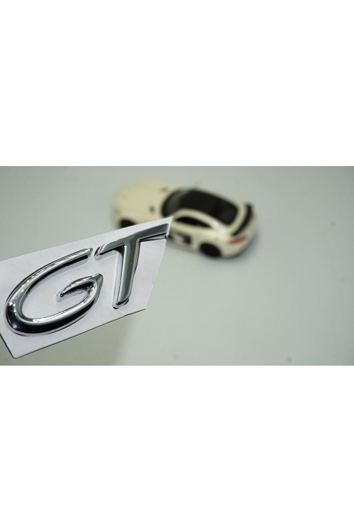 DK Porsche GT Krom Metal Bagaj Logo Ürün