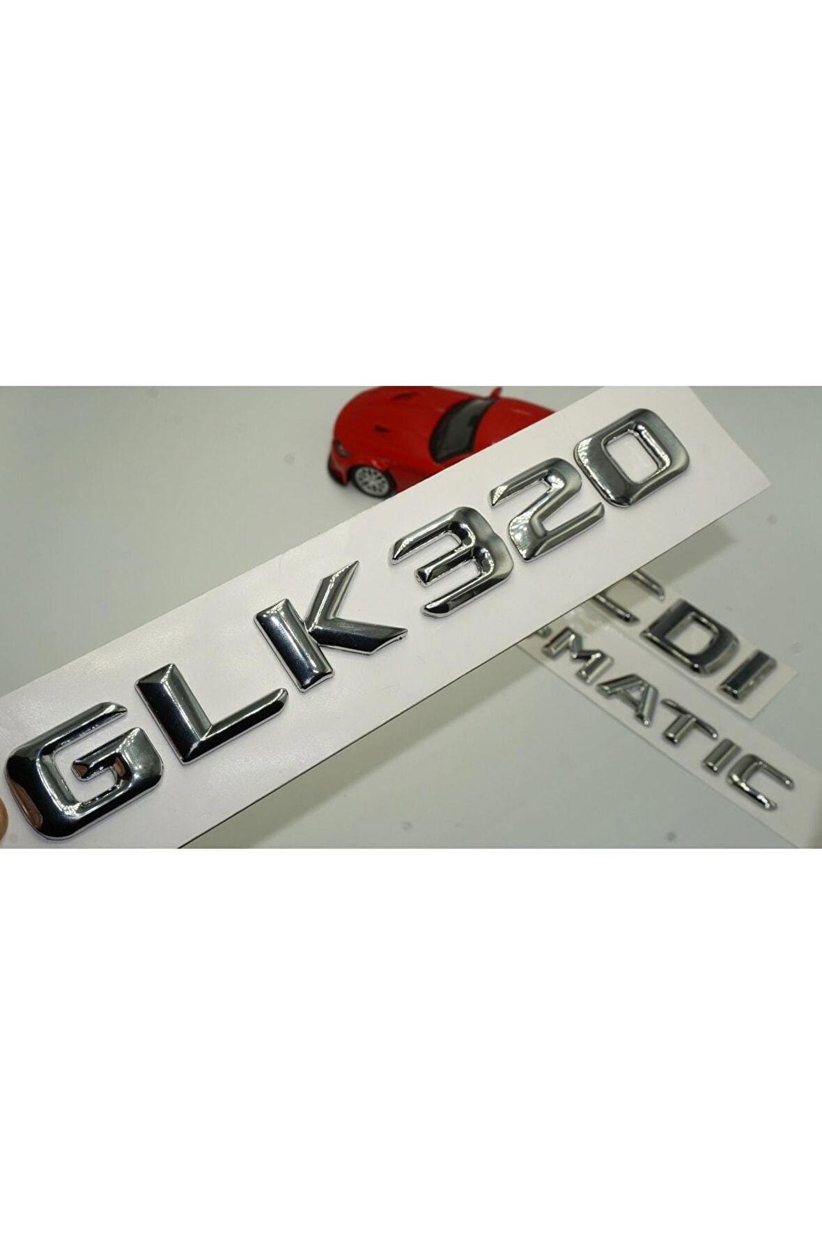 Benz Glk 320 Cdı 4matic Bagaj Krom Metal 3m 3d Yazı Logo