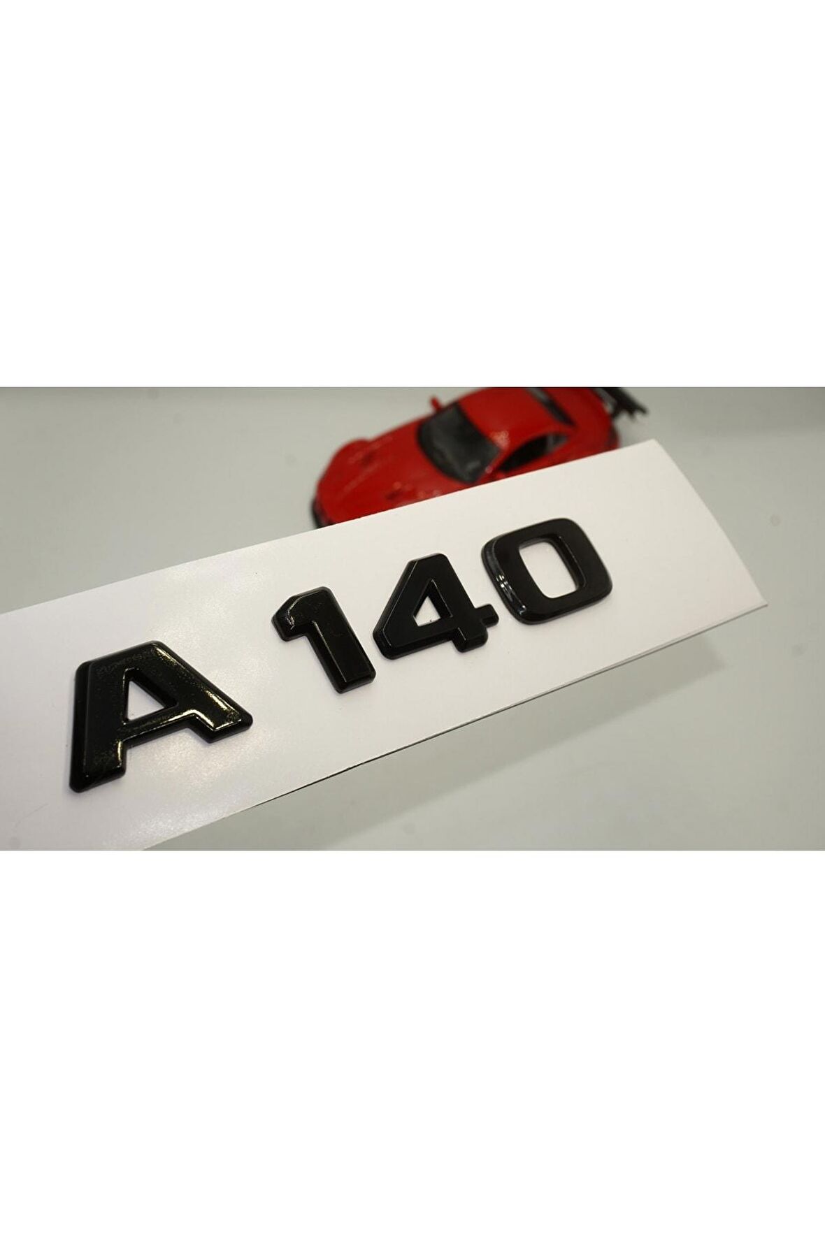 A 140 Bagaj Parlak Siyah Abs 3m 3d Yazı Logo