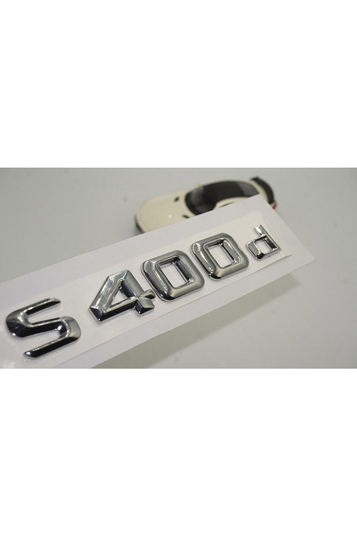 Mercedes Benz S400d Bagaj Krom Metal 3m 3d Yazı Logo