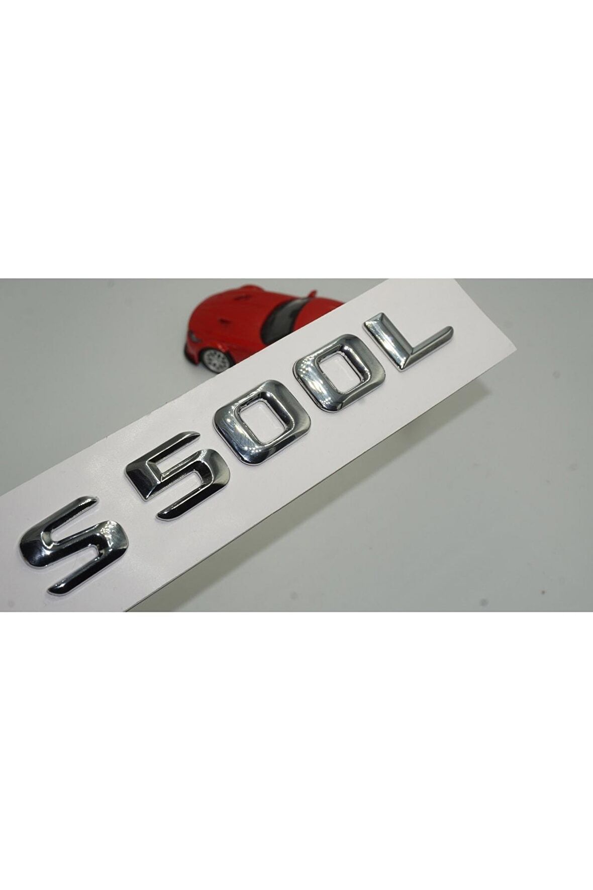S500l Bagaj Krom Metal 3m 3d Yazı Logo