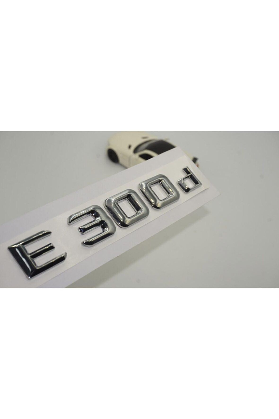Mercedes Benz E300d Bagaj Krom Metal 3m 3d Yazı Logo Uyumlu
