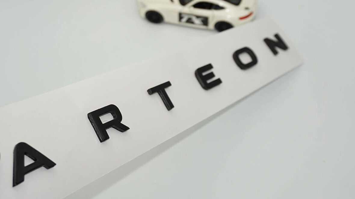 DK Tuning VW Volkswagen Arteon Bagaj Siyah ABS Yazı Logo Amblem