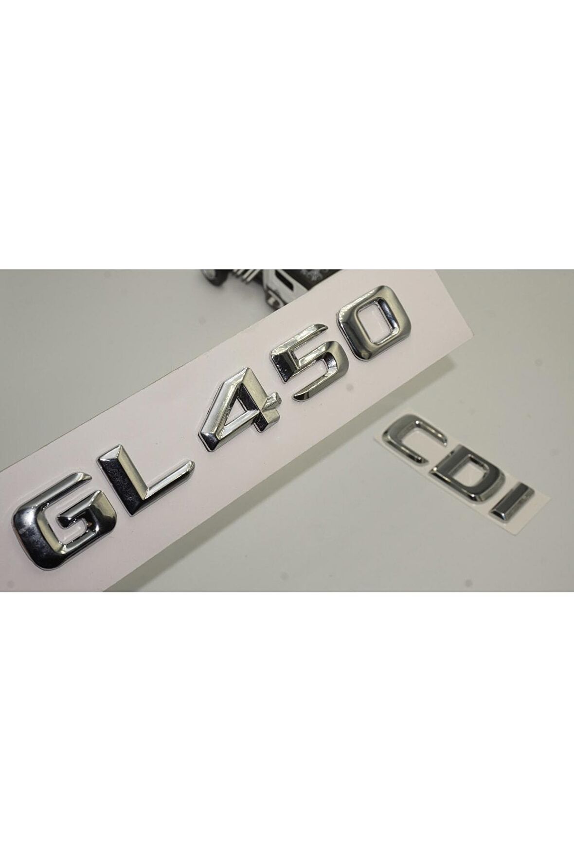 Benz Gl 450 Cdi Bagaj Krom Metal 3m 3d Yazı Logo