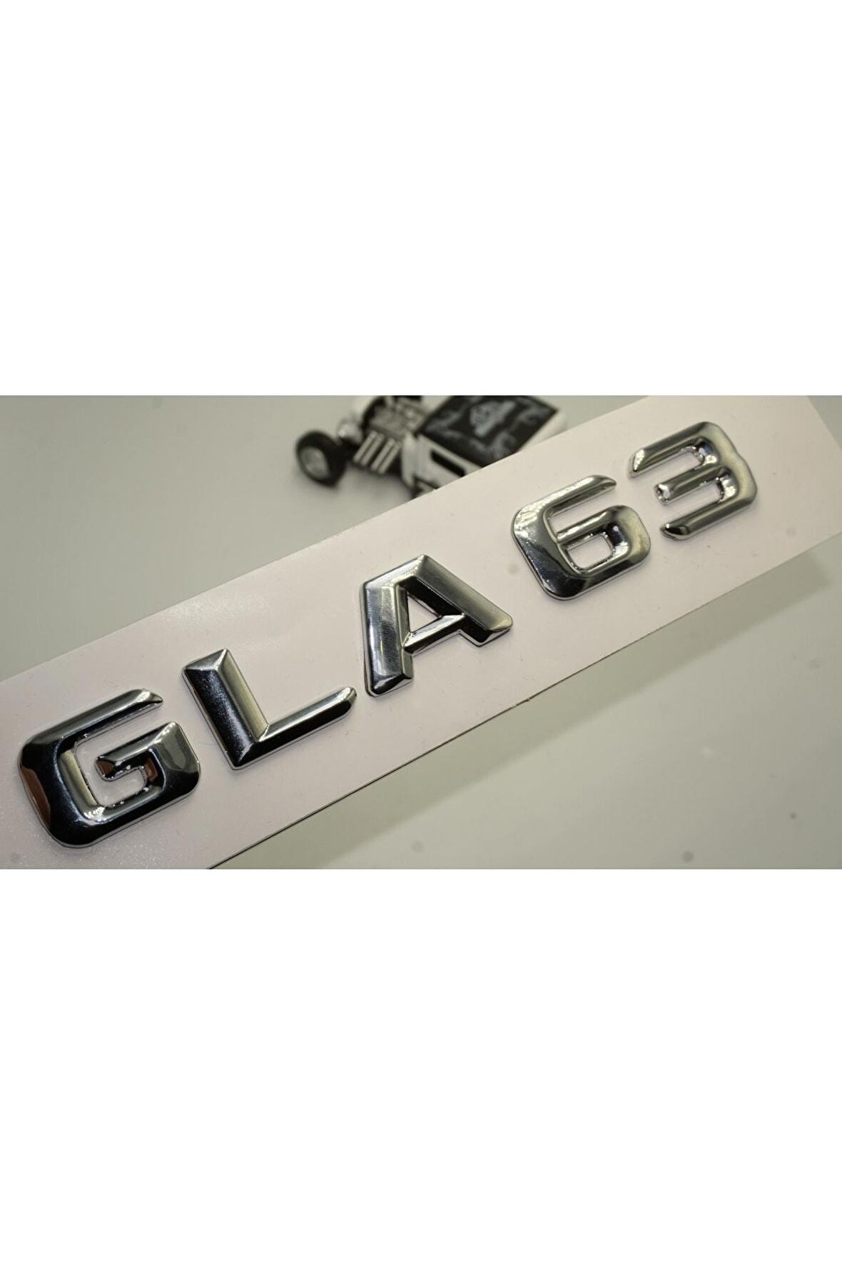 Benz Gla 63 Bagaj Krom Metal 3m 3d Yazı Logo