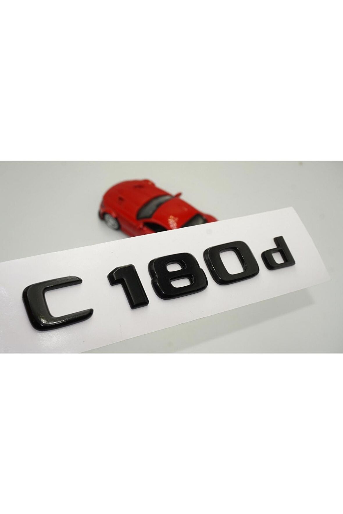 C 180d Bagaj Parlak Siyah Abs 3m 3d Yazı Logo