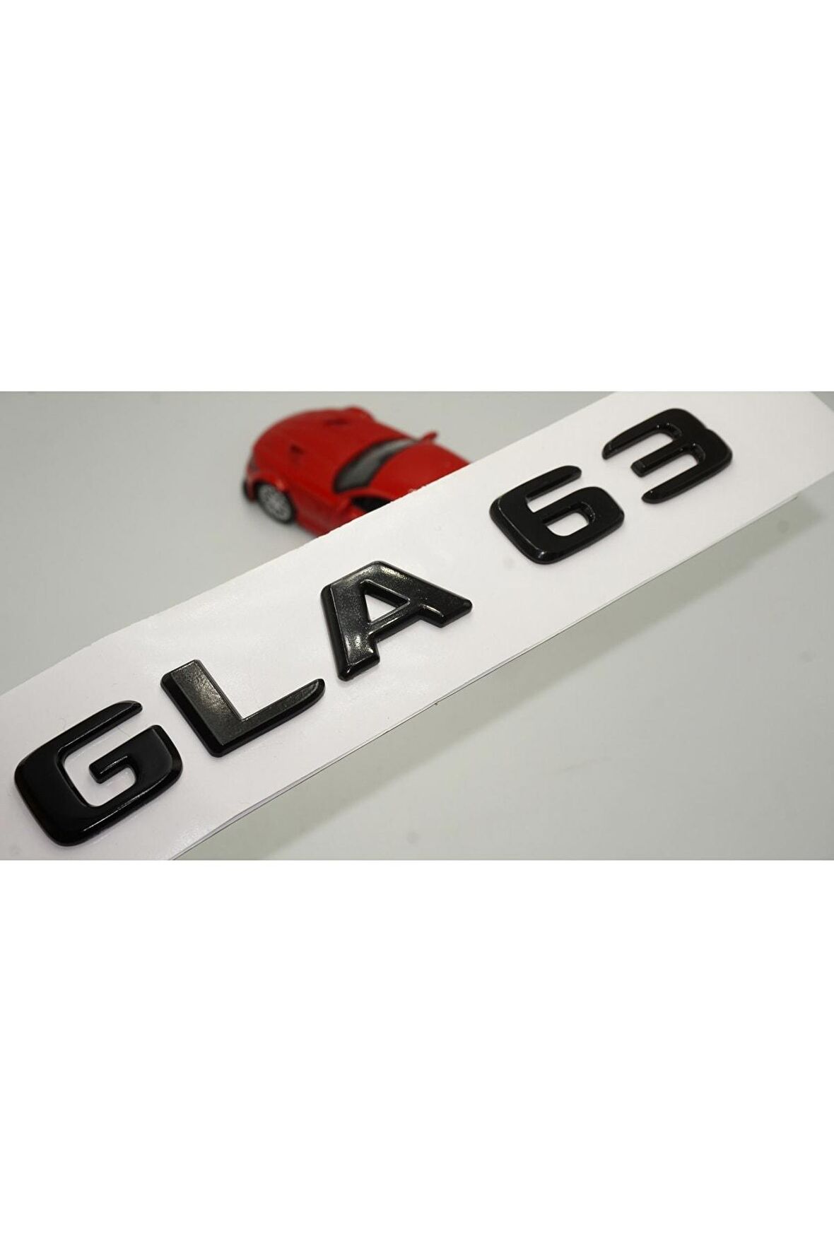 Gla 63 Bagaj Parlak Siyah Abs 3m 3d Yazı Logo