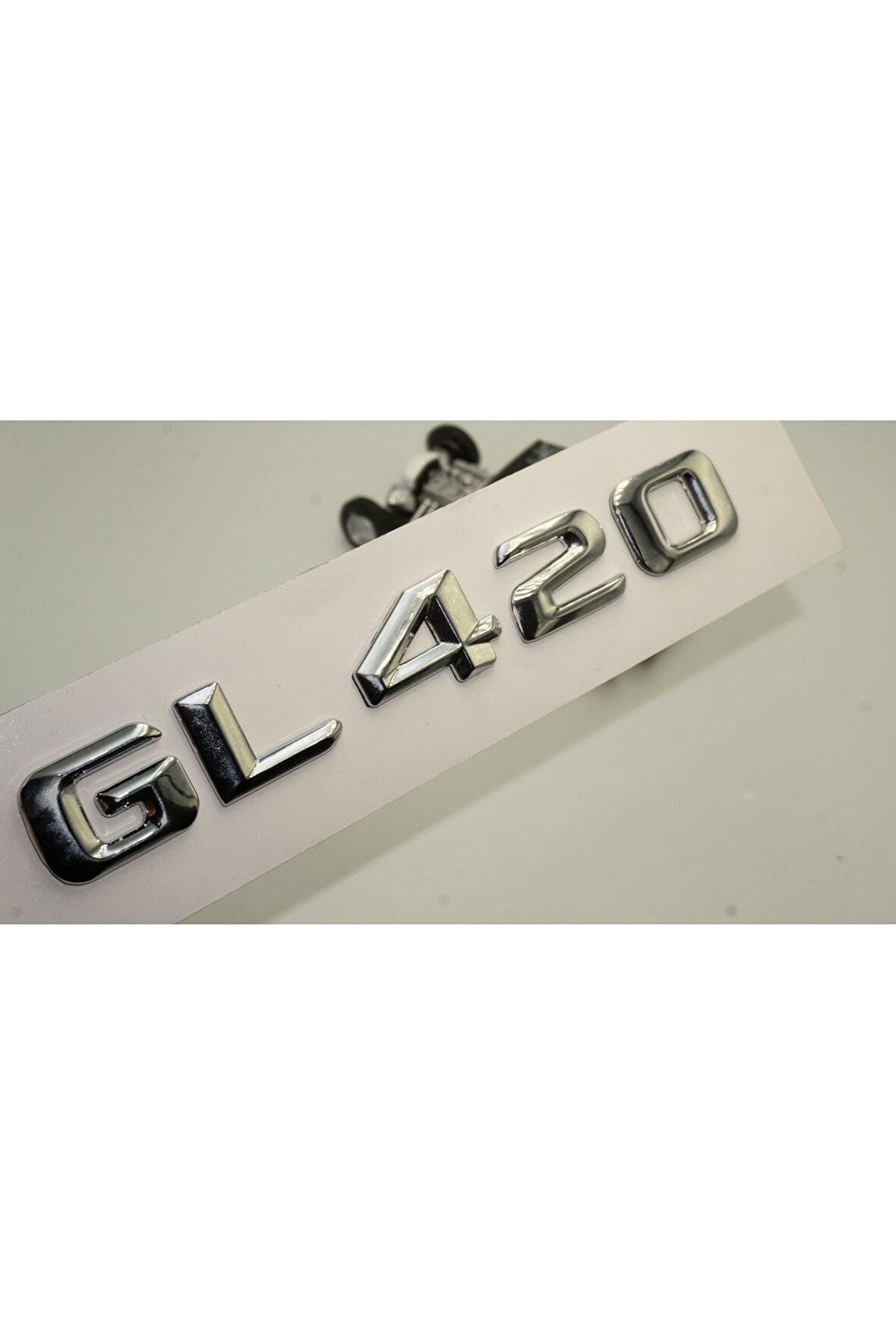Benz Gl 420 Bagaj Krom Metal 3m 3d Yazı Logo