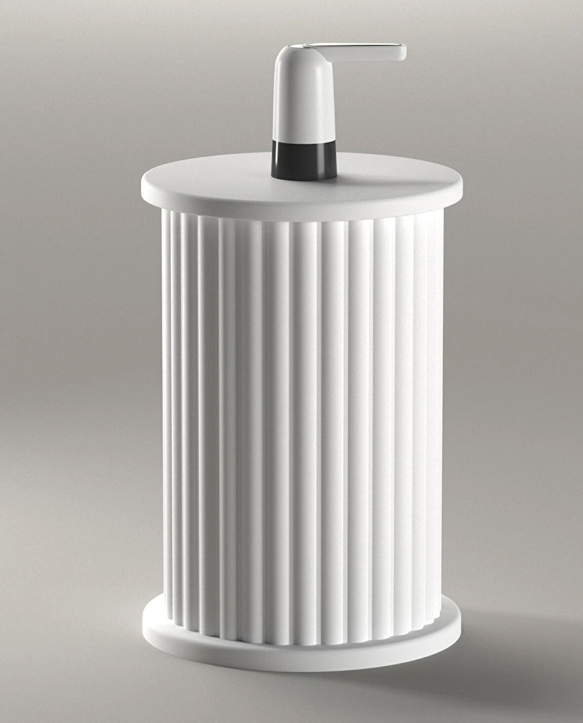 Modena Damacana Kılıfı Beyaz - Dekoratif Lüks Damacana Gizleme Saklama Kılıfı