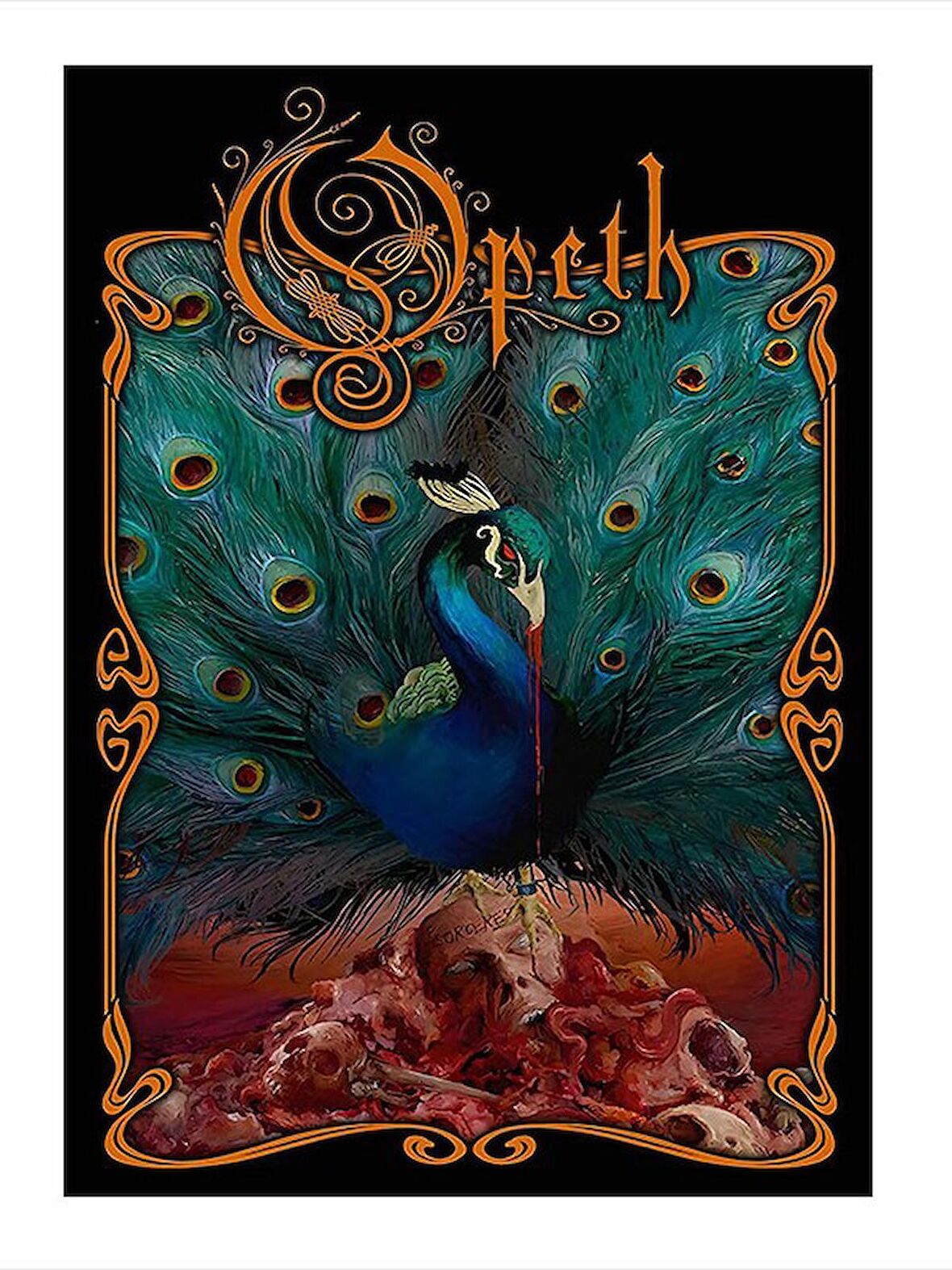 Opeth Art Mdf Poster 35cm X50cm