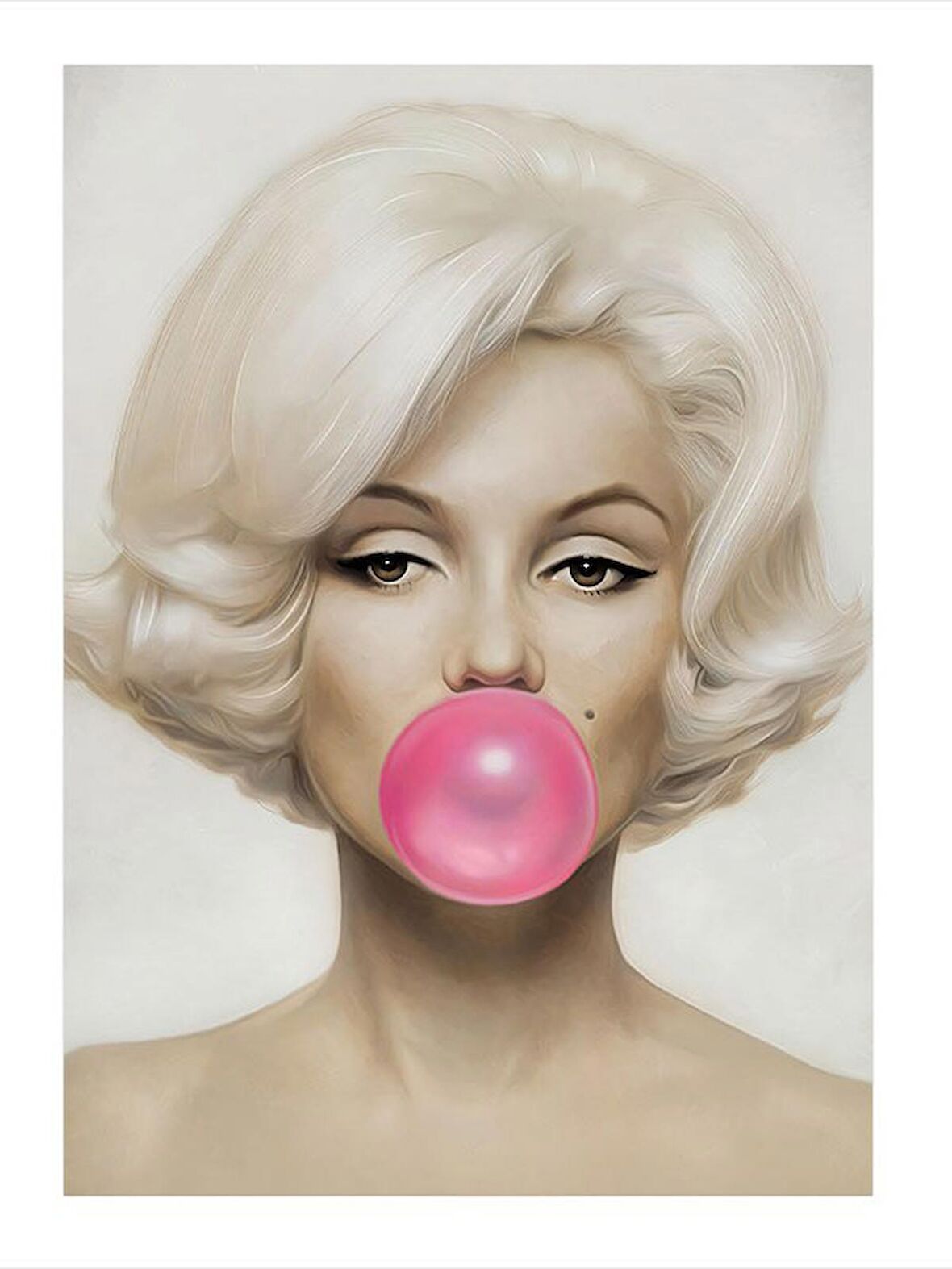 Marilyn Monroe Tasarım Mdf Tablo 25cmX 35cm