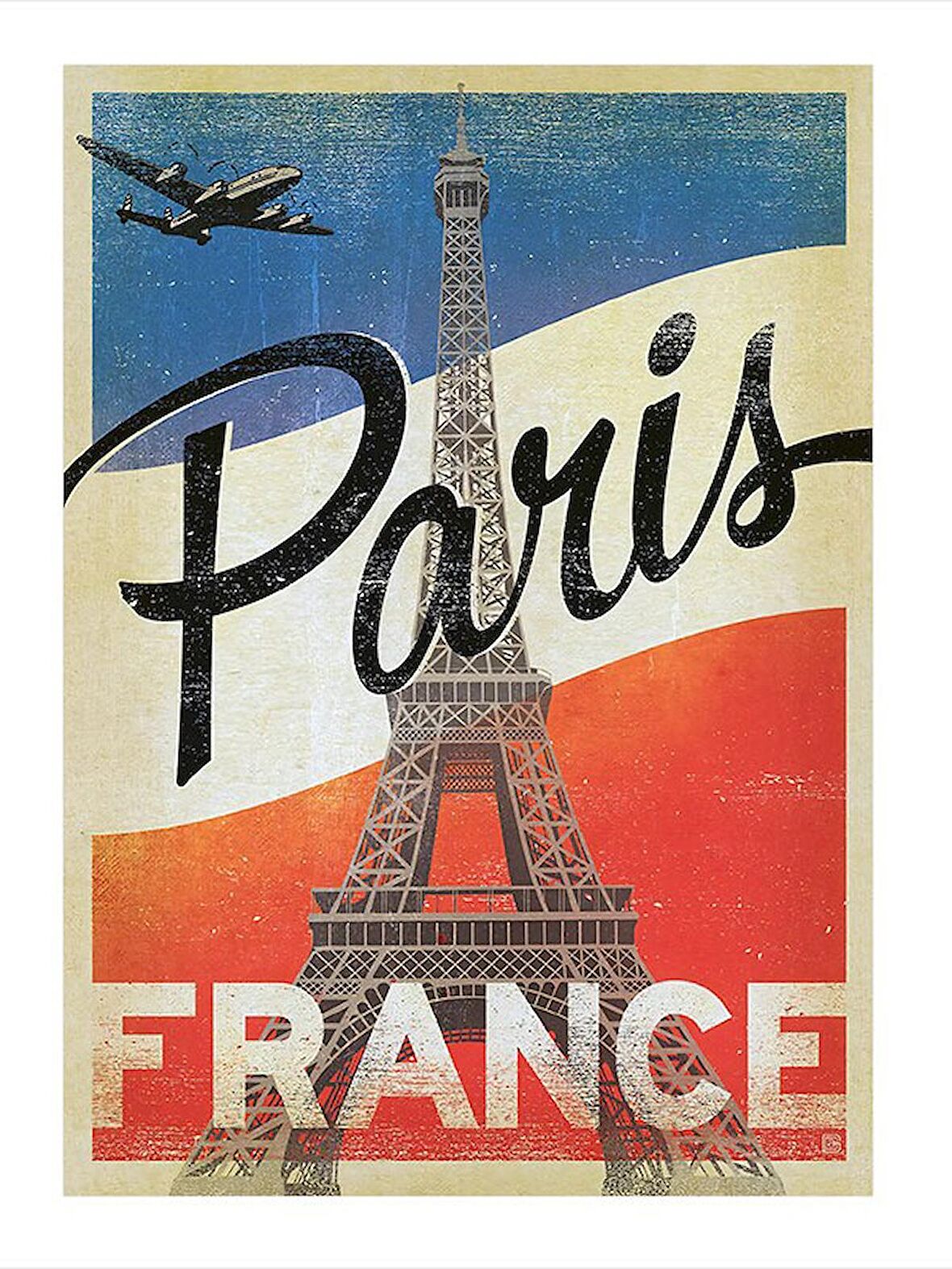 Paris Fransa Art Mdf Tablo 18cm X 27cm