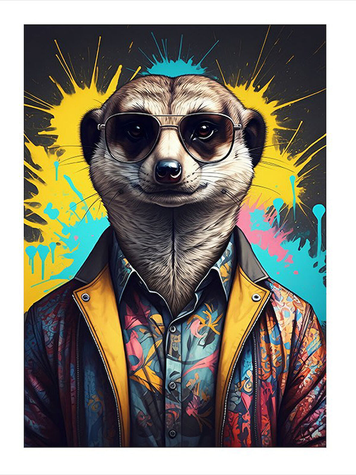 Tarz Sahibi Sürikat Hediyelik Mdf Tablo