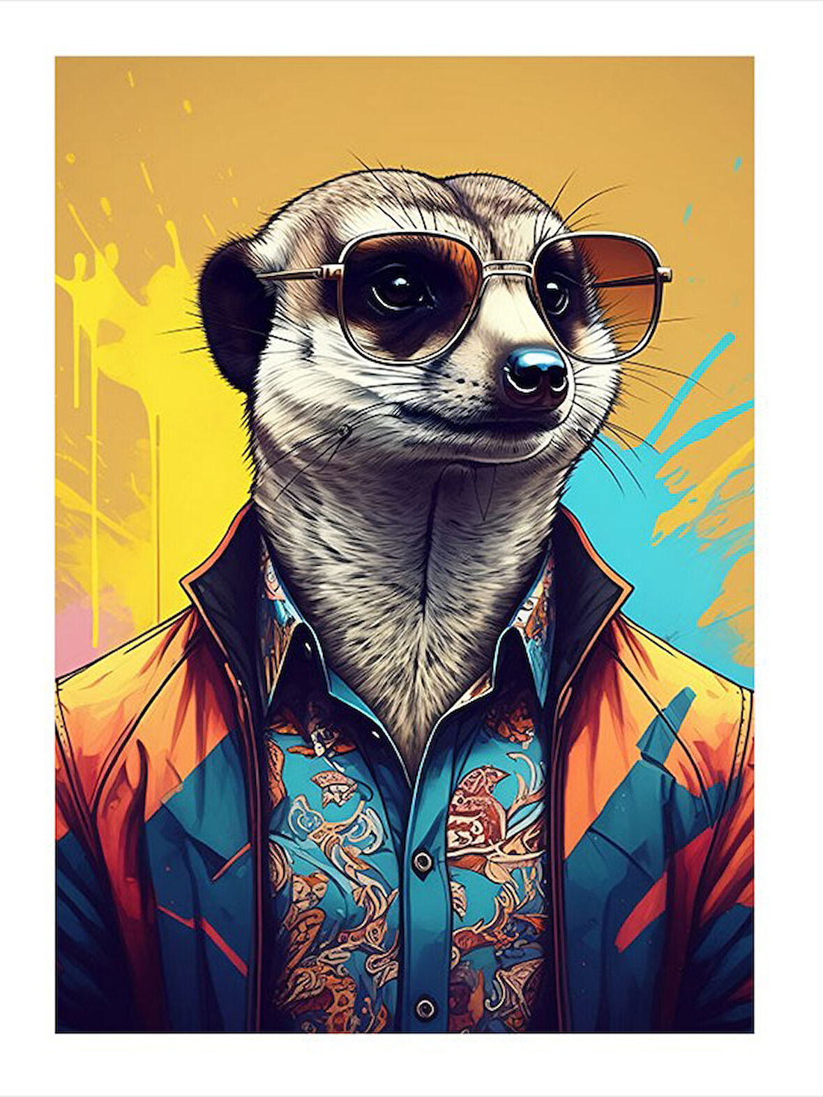 Tarz Sahibi Sürikat Mdf Tablo