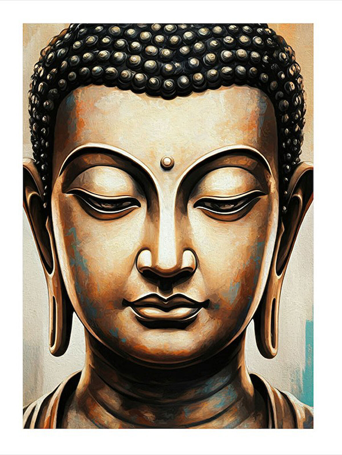 Budizm Ve Sakinlik Hediyelik Mdf Tablo