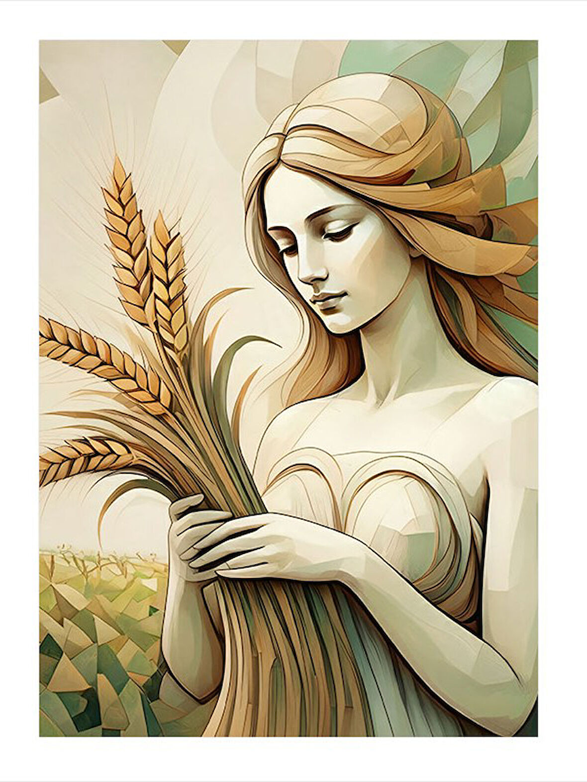 Başak Burcu Mdf Tablo