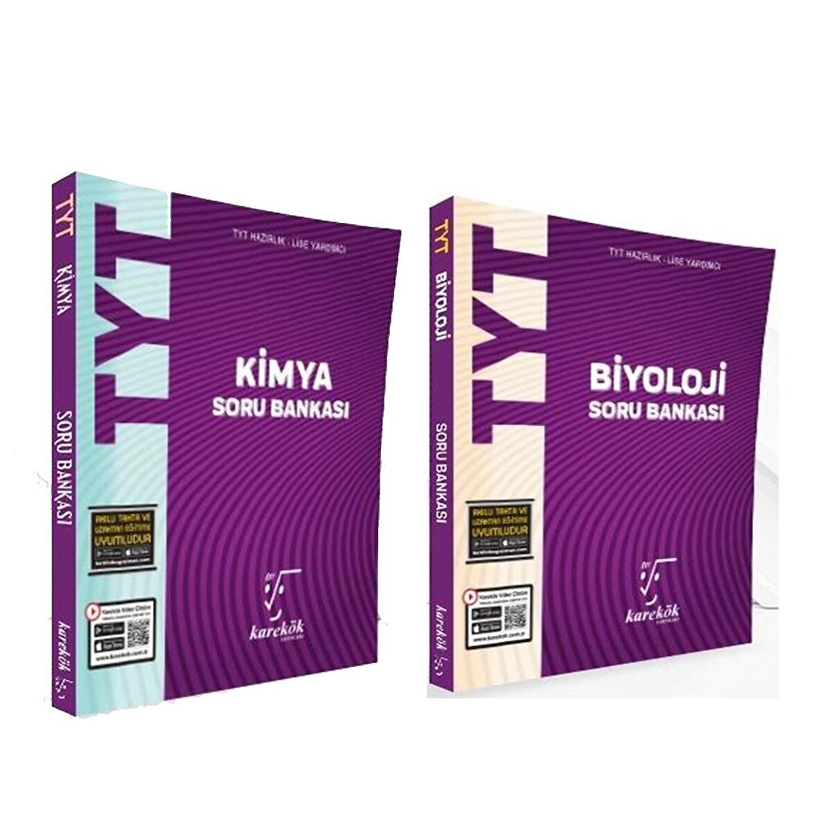 Karekök Yayınları TYT Kimya ve Biyoloji Soru Bankası Seti 2 Kitap