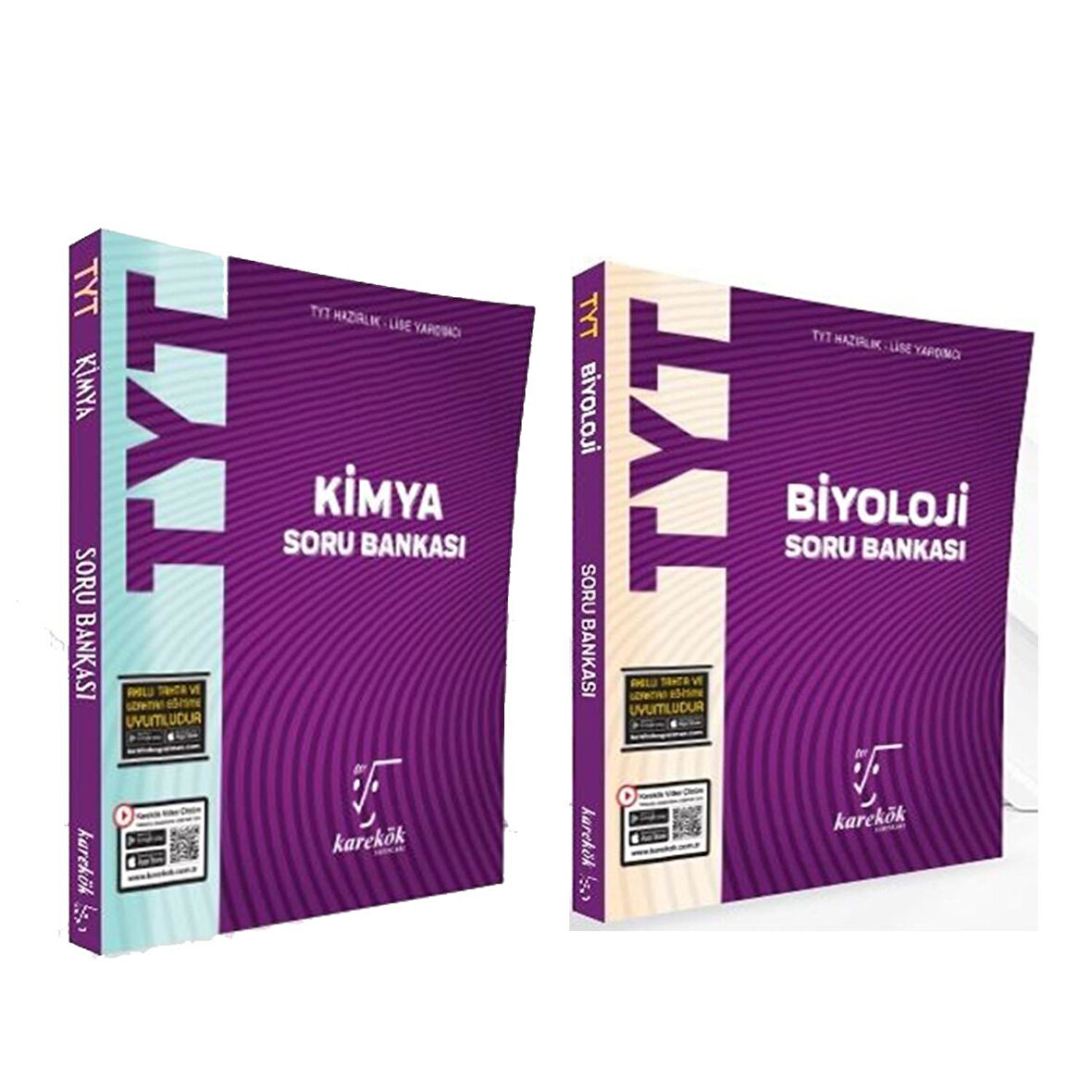 Karekök Yayınları TYT Kimya ve Biyoloji Soru Bankası Seti 2 Kitap