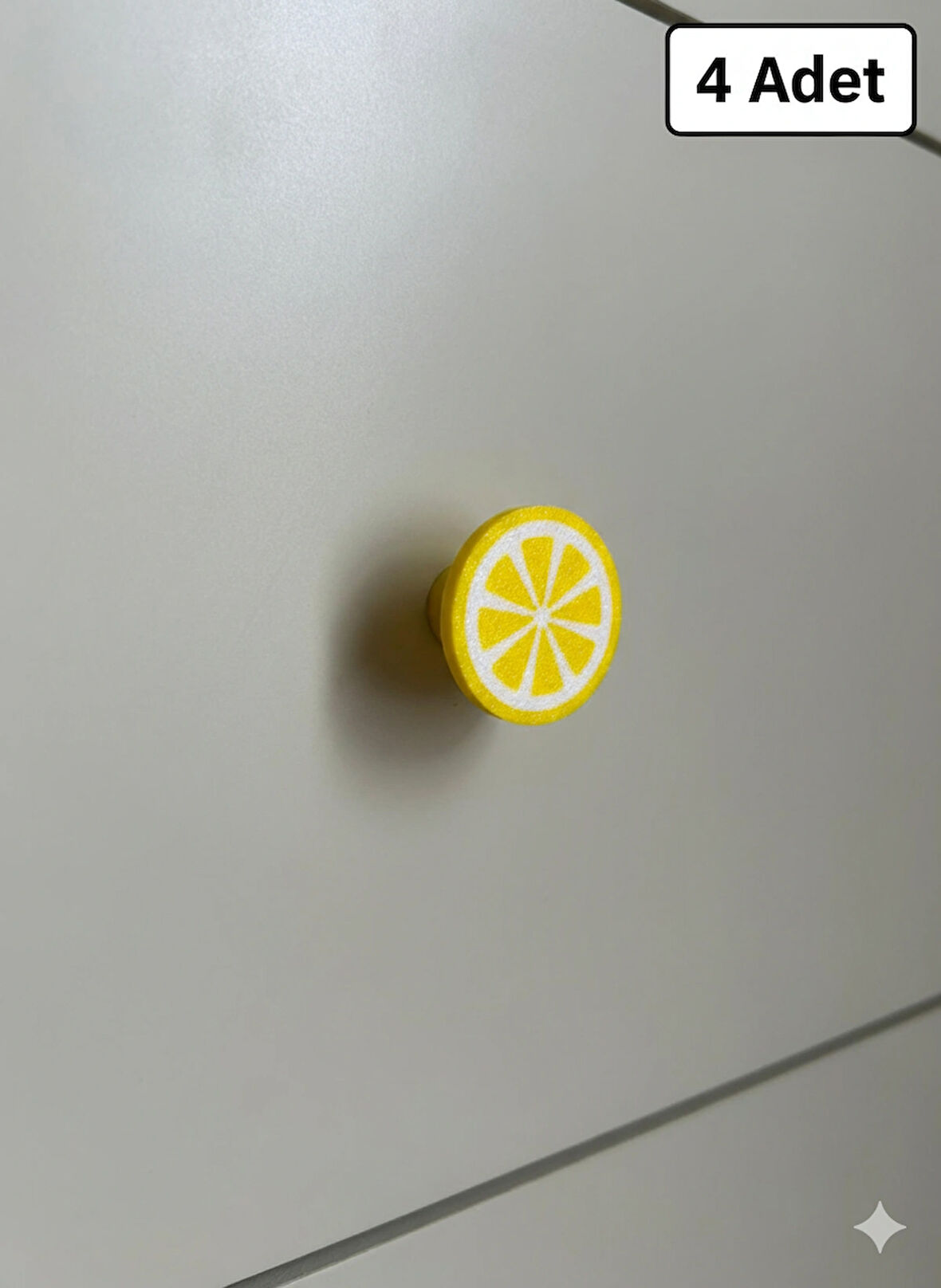 Limon Mobilya Kulpu 4 Adet