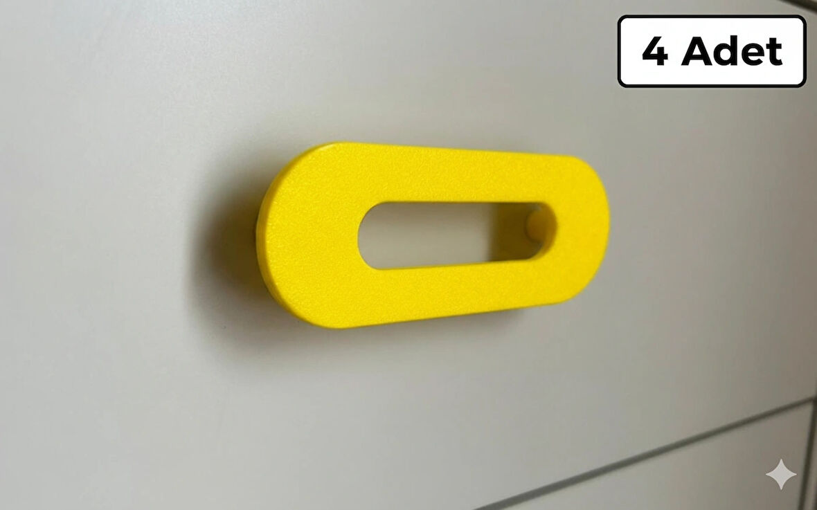 İnel 128 mm Mobilya Kulpu 4 Adet