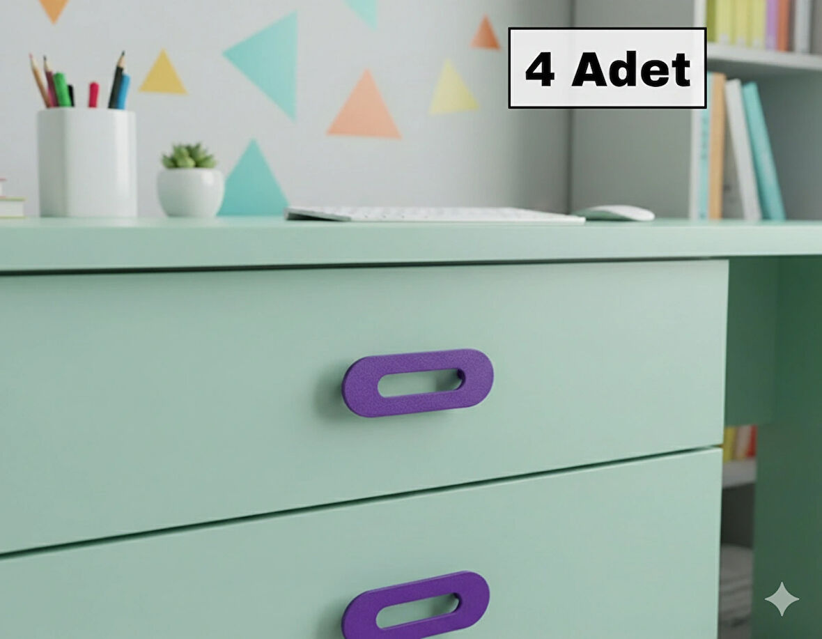 İnel 96 mm Mobilya Kulpu 4 Adet