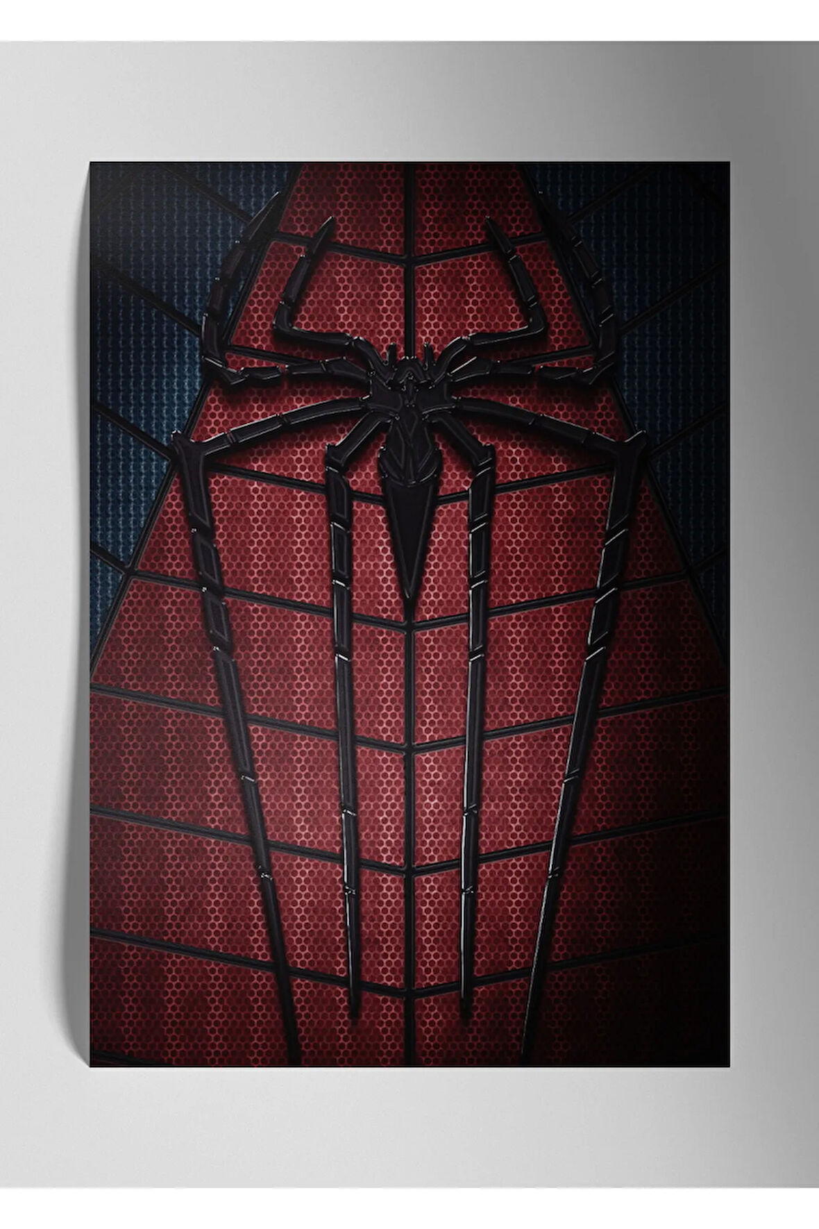 Metal Baskı Marvel Parlak Duvar Tablosu - Spiderman Örümcek Adam