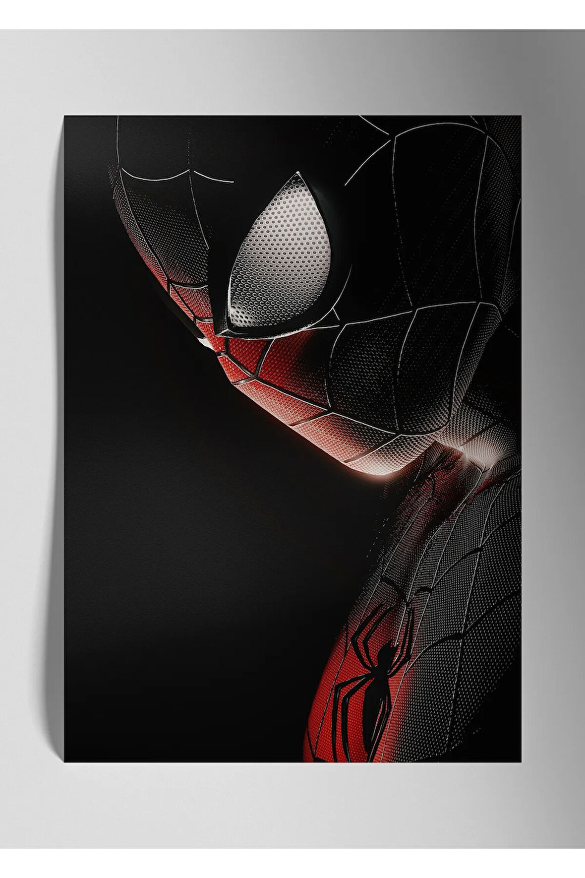 Metal Baskı Marvel Parlak Duvar Tablosu - Spiderman Örümcek Adam