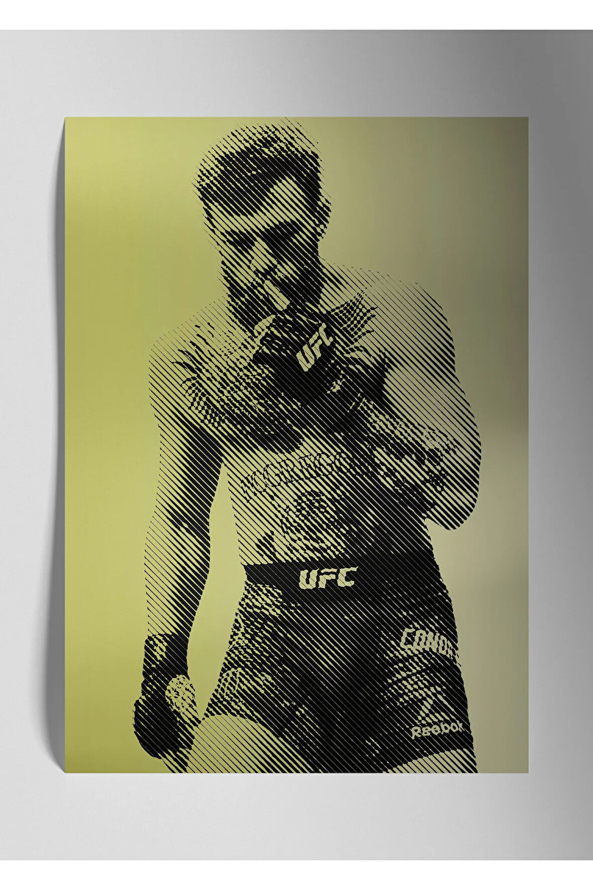 Conor McGregor UFC - Metal Poster Tablo