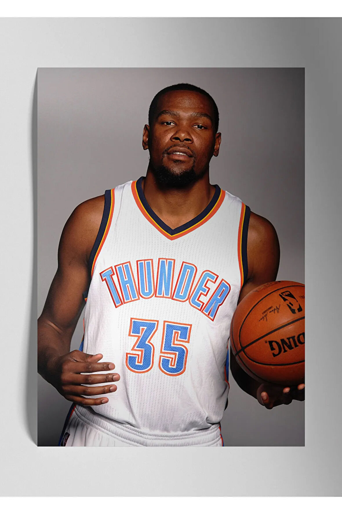 Kevin Durant NBA - Metal Tablo