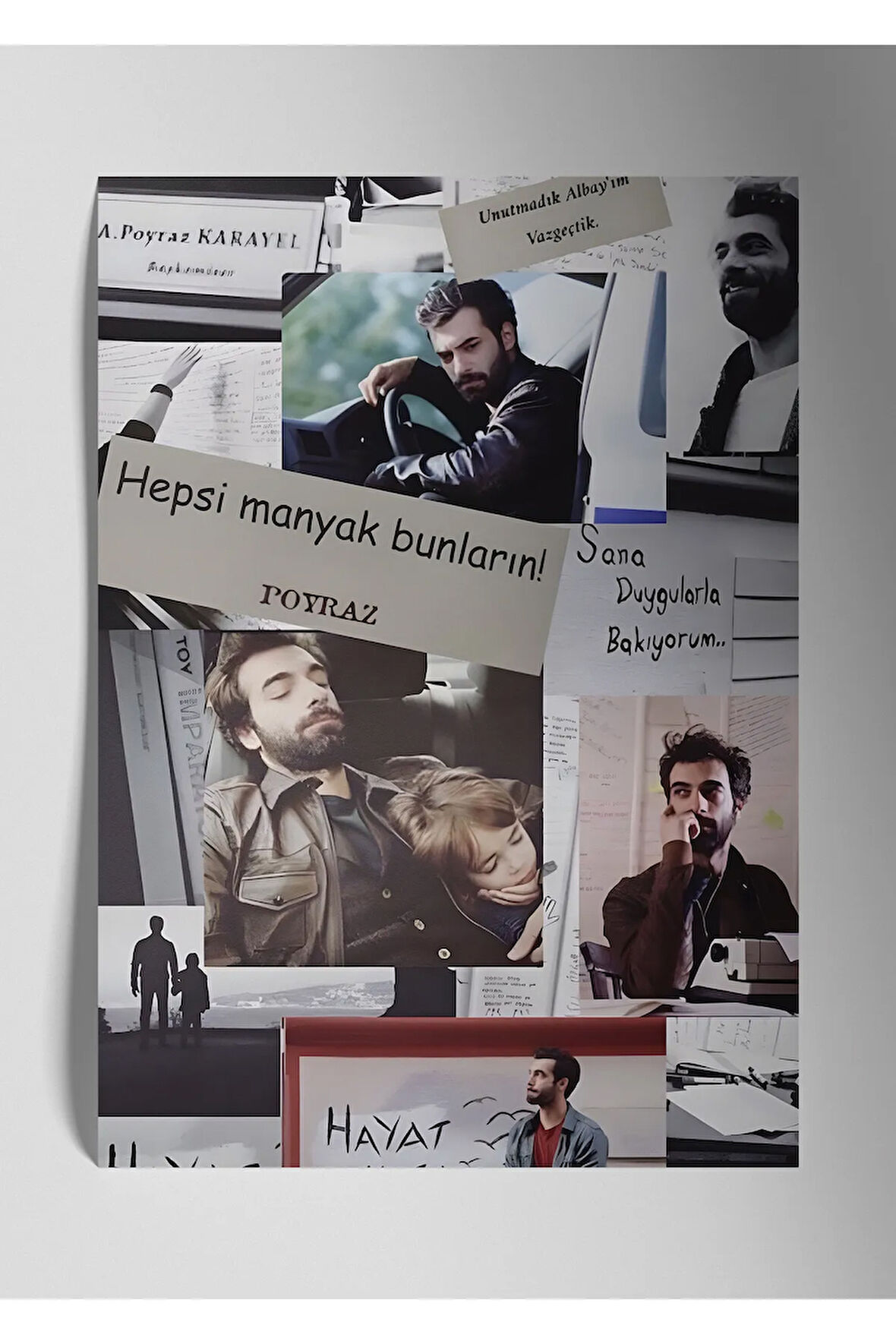 Metal Baskı Parlak Duvar Tablosu - Poyraz Karayel