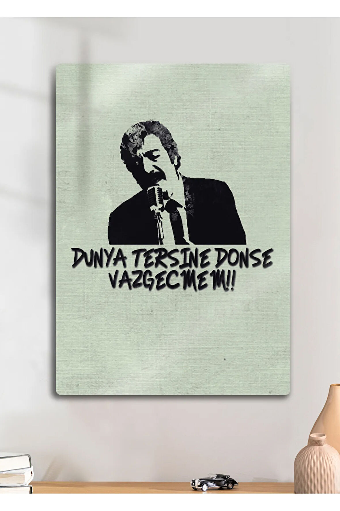Müslüm Gürses, Baba - Dekoratif Metal Tablo