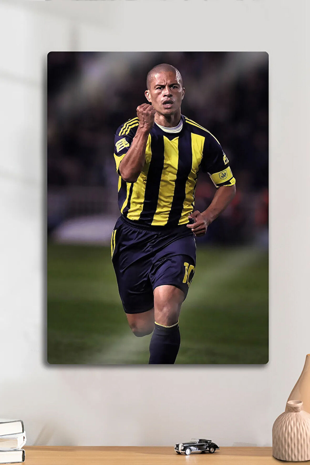 Metal Tablo, Sporcu, Futbol Hediyelik Tablo - Alex de Souza, Fener f.b.