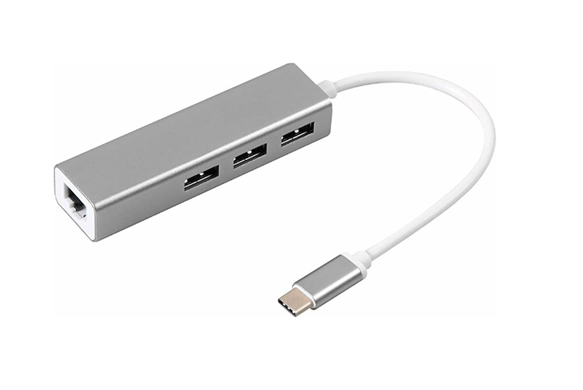 ZR115 Type-C Ethernet Macbook Çevirici 3.0
