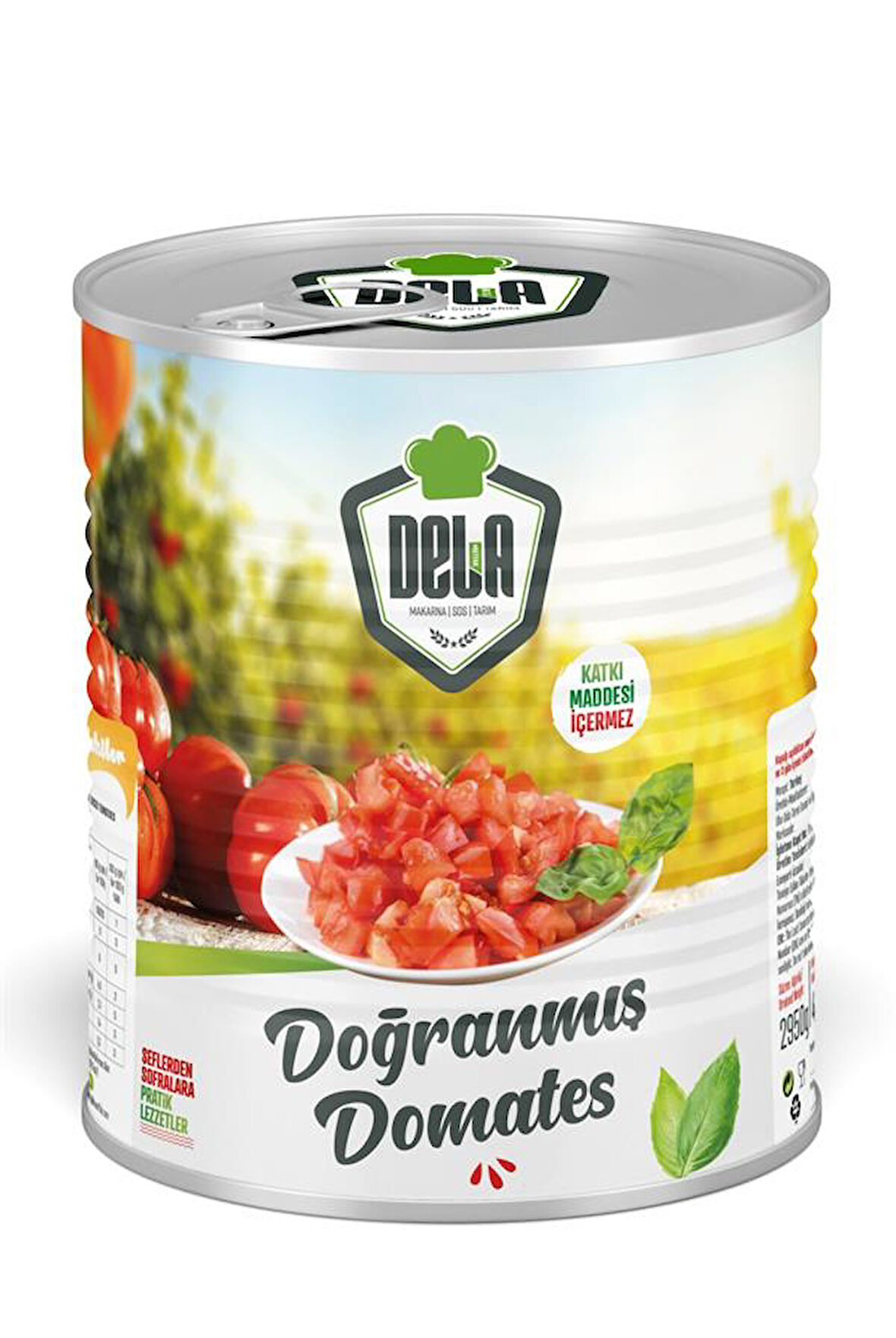 DOĞRANMIŞ KÜP DOMATES 4200 GR