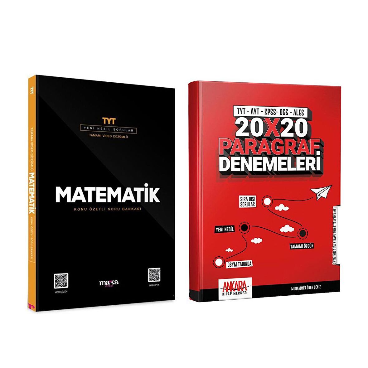 Marka TYT Matematik ve AKM Paragraf Deneme Seti 2 Kitap