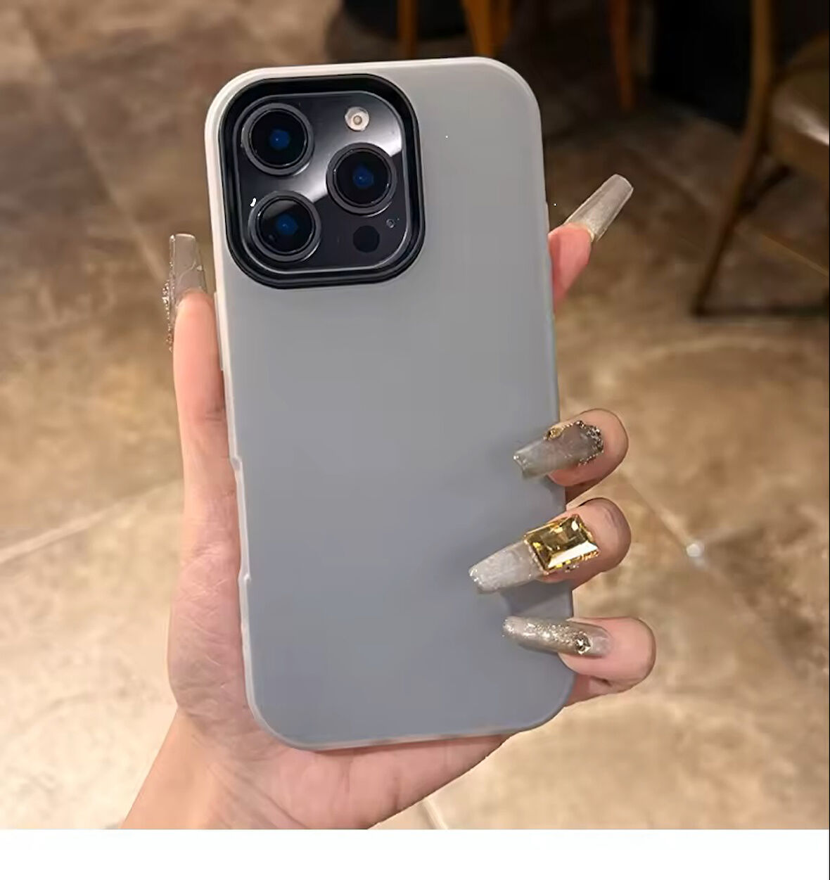 Iphone 16 Pro Max Uyumlu Kılıf Lansman Silikon Ve Esnek