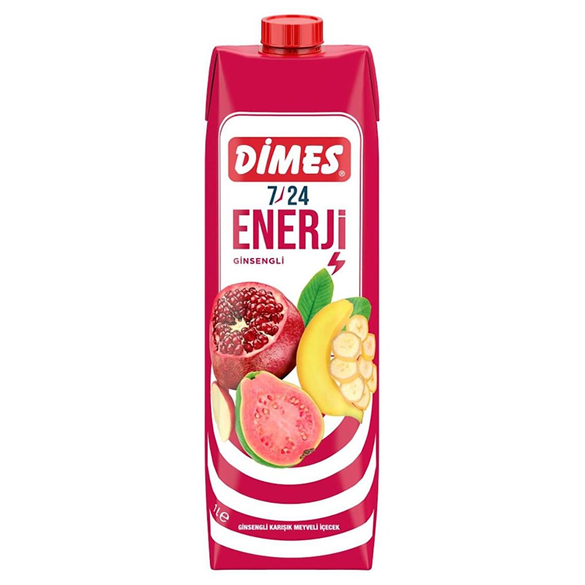 Dimes 7/24 Enerji Karışık Meyveli İçecek 1 Lt