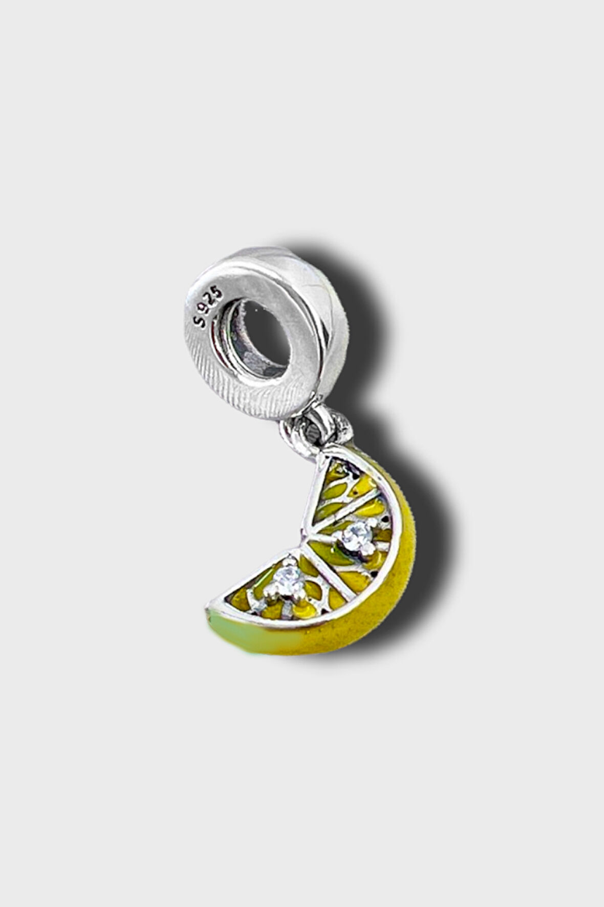 Limon Dilimi Charm | 925 Ayar Gümüş
