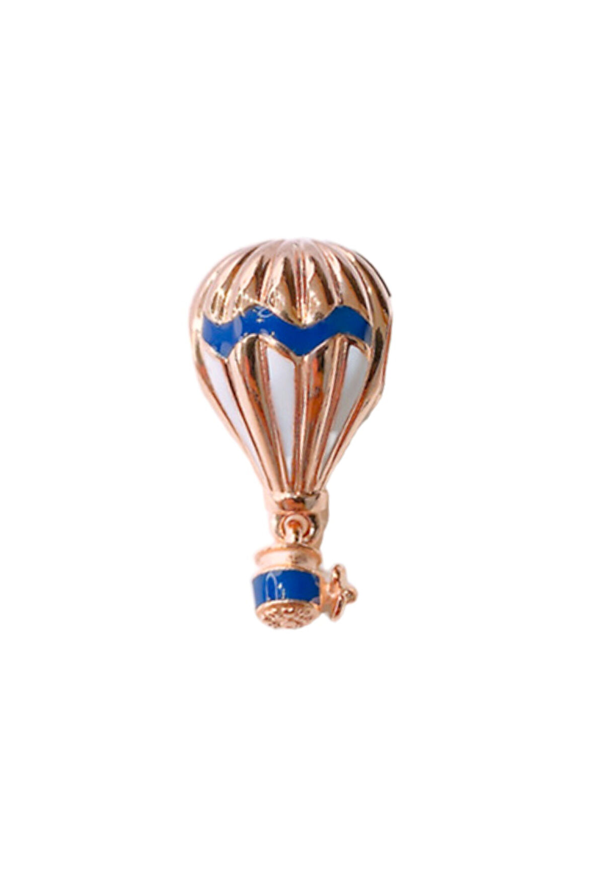 Sıcak Hava Balonu Rose Gold Charm | 925 Ayar Gümüş