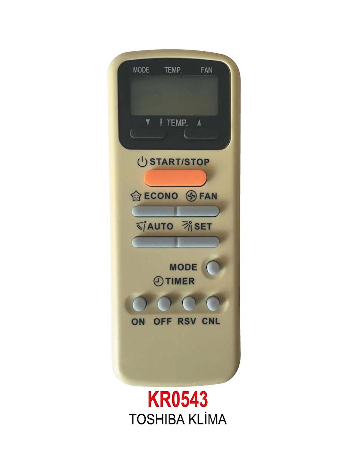 TOSHIBA KLIMA KUMANDASI