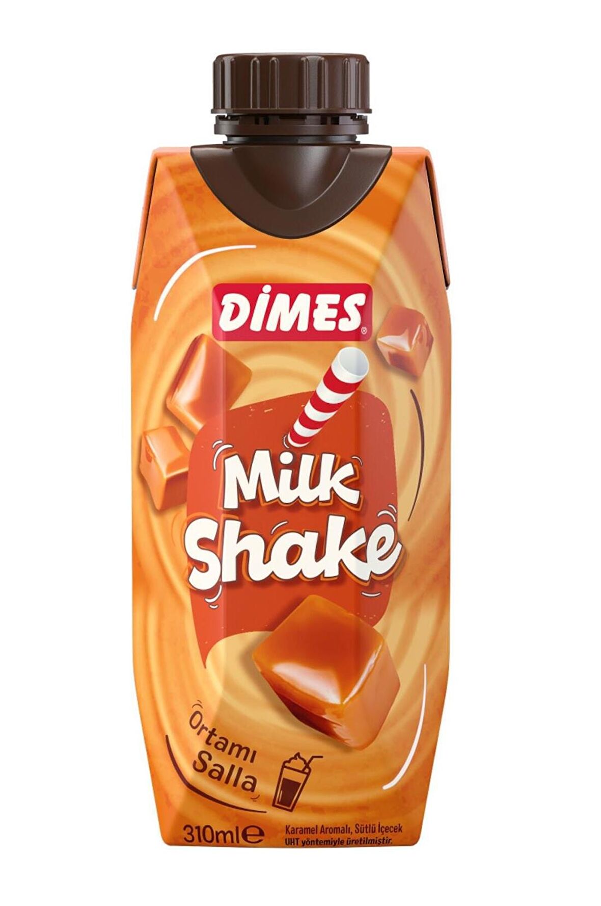 Dimes Milkshake Karamel Aromalı 310 Ml