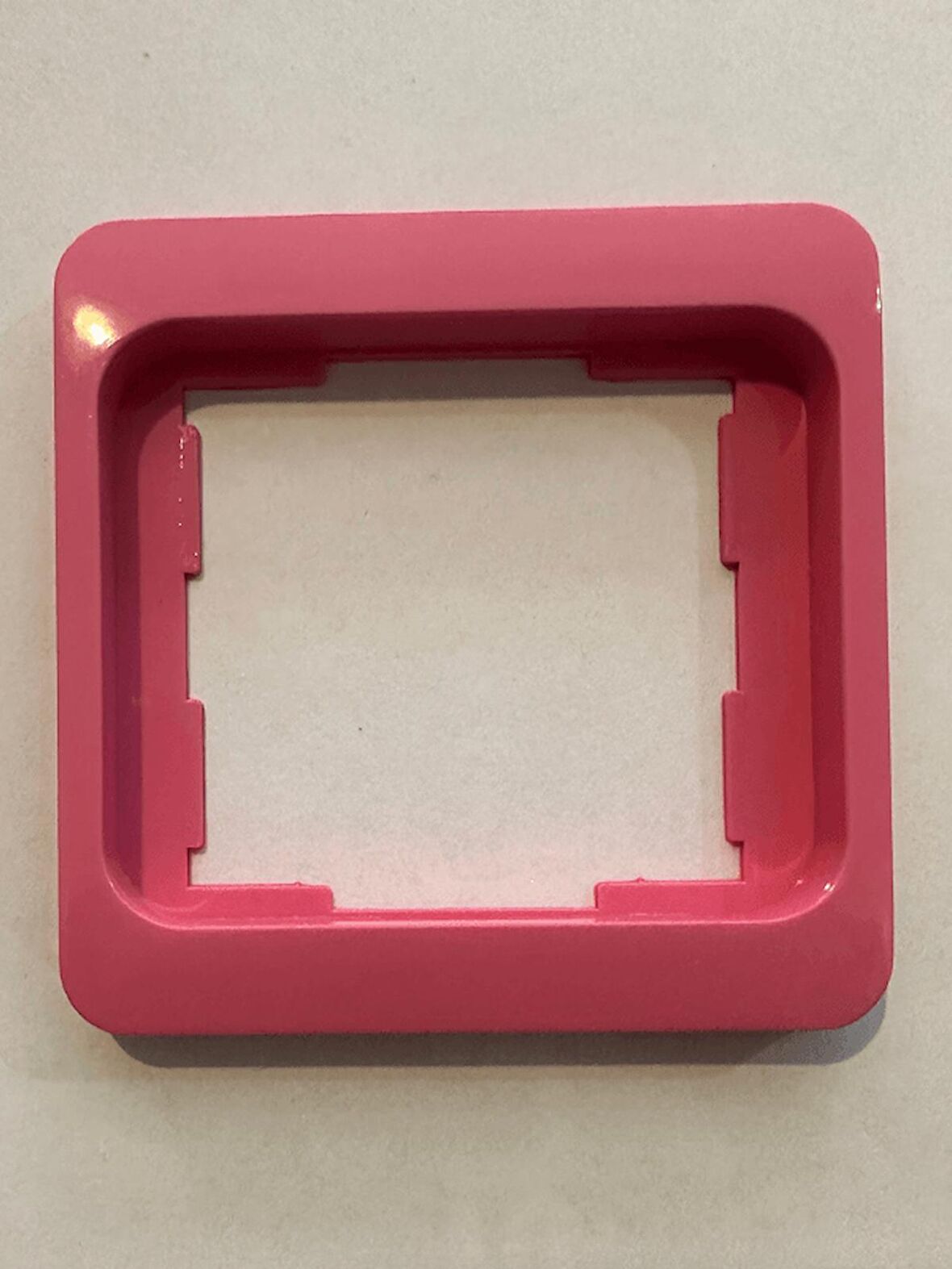 Demirbağ Süs Plakası Volkan Pembe 40019 (5 Adet)