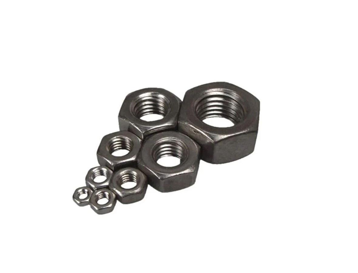 M5 SİYAH ÇELİK SOMUN DIN 934 CL:6