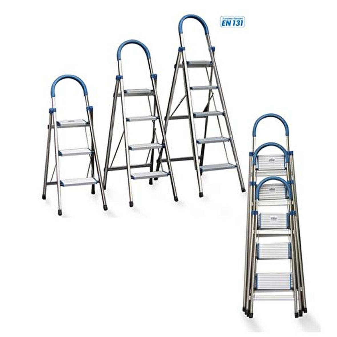 MİNİ ALÜMİNYUM MERDİVEN 5 BASAMAKLI (KMM.03)
